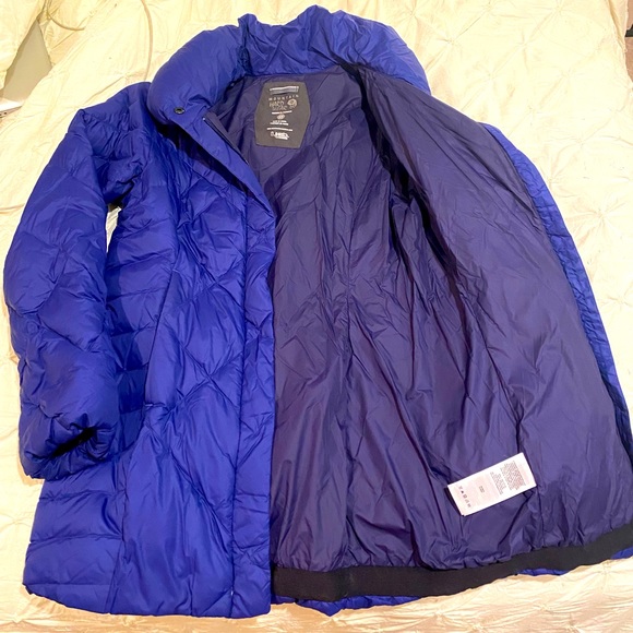 Like New Mountain Hardwear Blue Citilicious Down Jacket Size Small - Picture 5 of 8